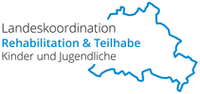 Logo Landeskoordination Rehabilitation & Teilhabe Kinder und Jugendliche