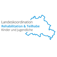 Logo Landeskoordination Rehabilitation & Teilhabe Kinder und Jugendliche